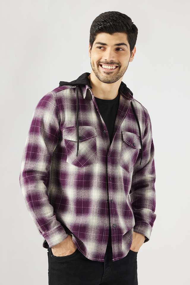Checks-Cotton-Slim-Fit-Men-s-Casual-Wear-Shirt