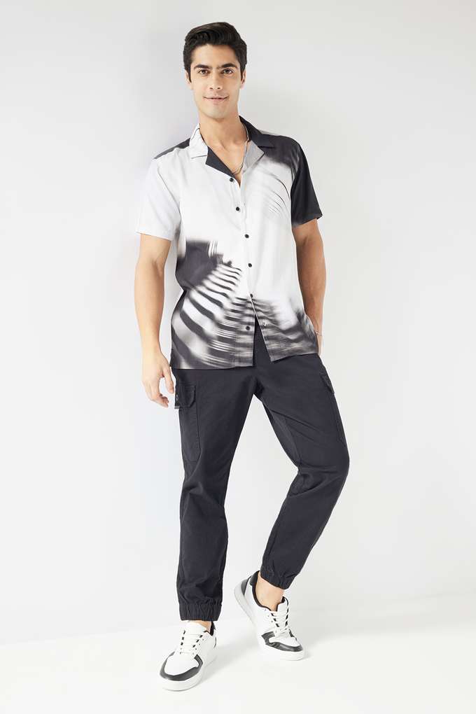 Printed-Viscose-Slim-Fit-Men-s-Casual-Wear-Shirt