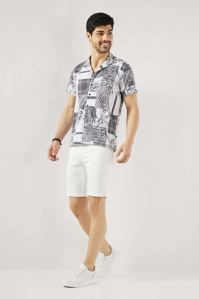 Printed-Cotton-Slim-Fit-Men-s-Casual-Wear-Shirt