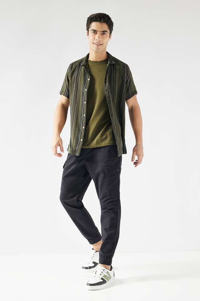 Stripes-Cotton-Slim-Fit-Men-s-Casual-Wear-Shirt