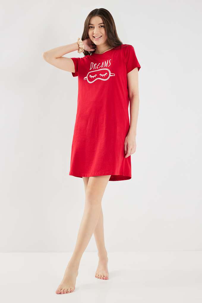 Printed-Cotton-Women-s-Knee-Length-Dress