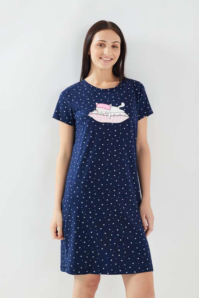 Printed-Cotton-Women-s-Knee-Length-Dress