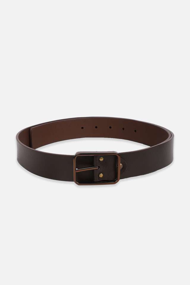 Leather-Men-Single-Side-Casual-Wear-Belt