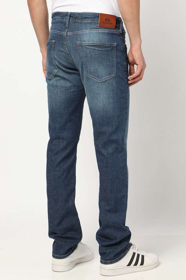 Light-Wash-Cotton-Slim-Fit-Men-s-Jeans