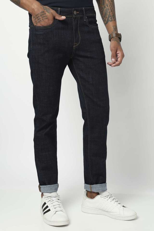 Light-Wash-Cotton-Slim-Fit-Men-s-Jeans