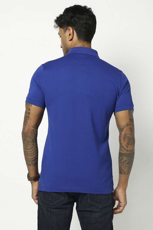 Solid-Cotton-Polo-Men-s-T-Shirt
