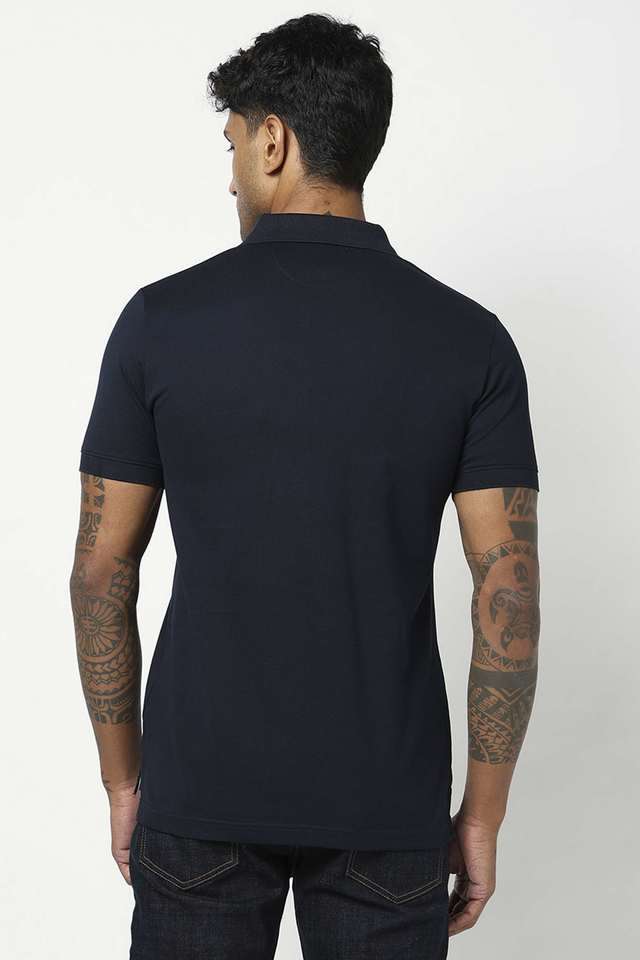 Solid-Cotton-Polo-Men-s-T-Shirt