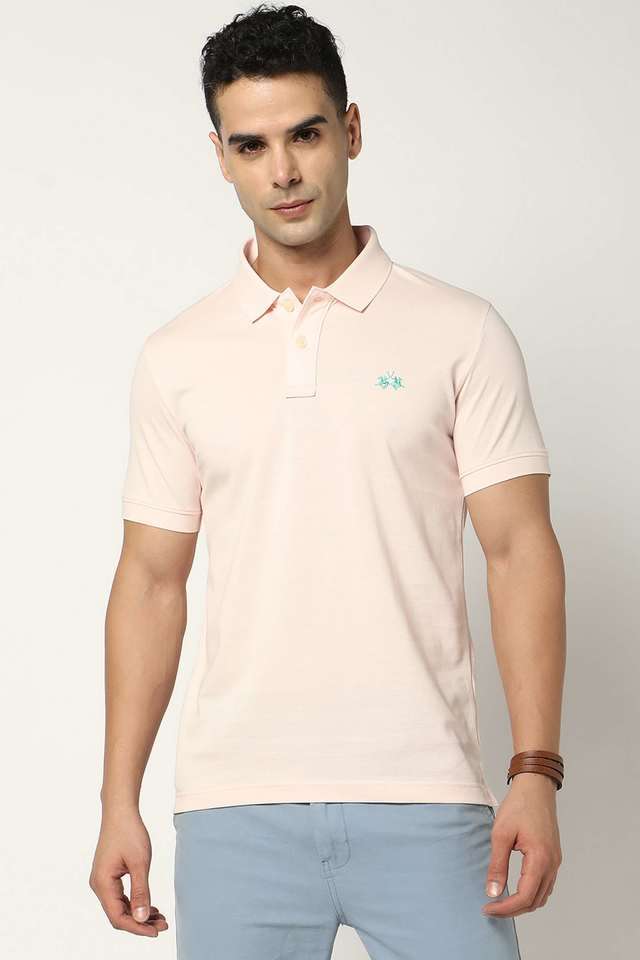 Solid-Cotton-Polo-Men-s-T-Shirt