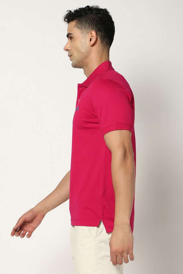 Solid-Cotton-Polo-Men-s-T-Shirt