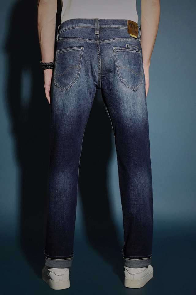 Light-Wash-Cotton-Slim-Fit-Men-s-Jeans