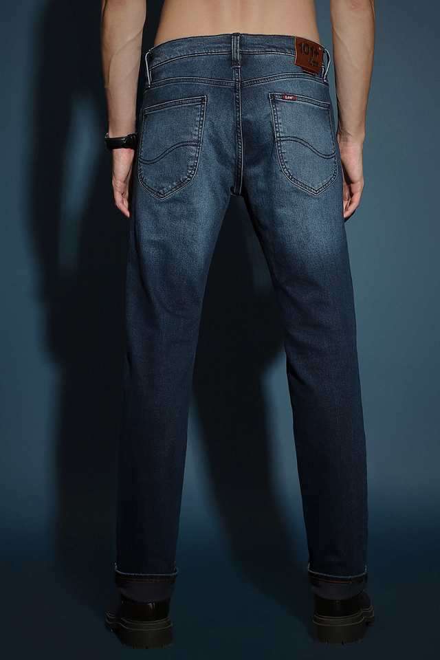 Light-Wash-Cotton-Slim-Fit-Men-s-Jeans