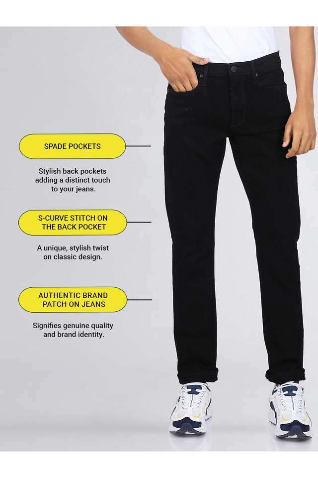 Light-Wash-Cotton-Straight-Fit-Men-s-Jeans