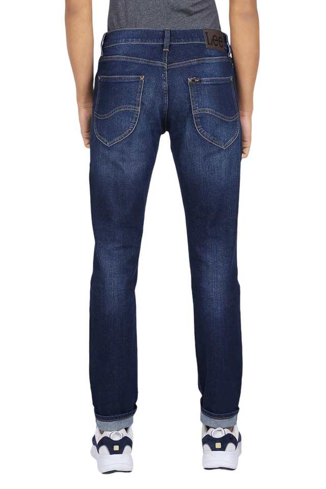 Light-Wash-Cotton-Tapered-Fit-Men-s-Jeans