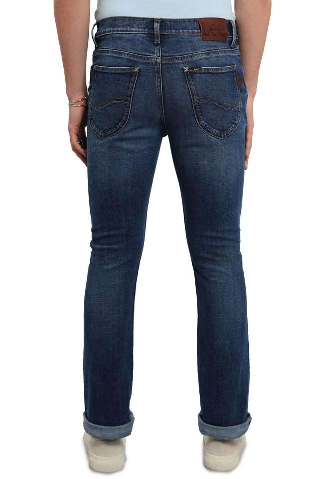 Light-Wash-Blended-Fabric-Regular-Fit-Men-s-Jeans