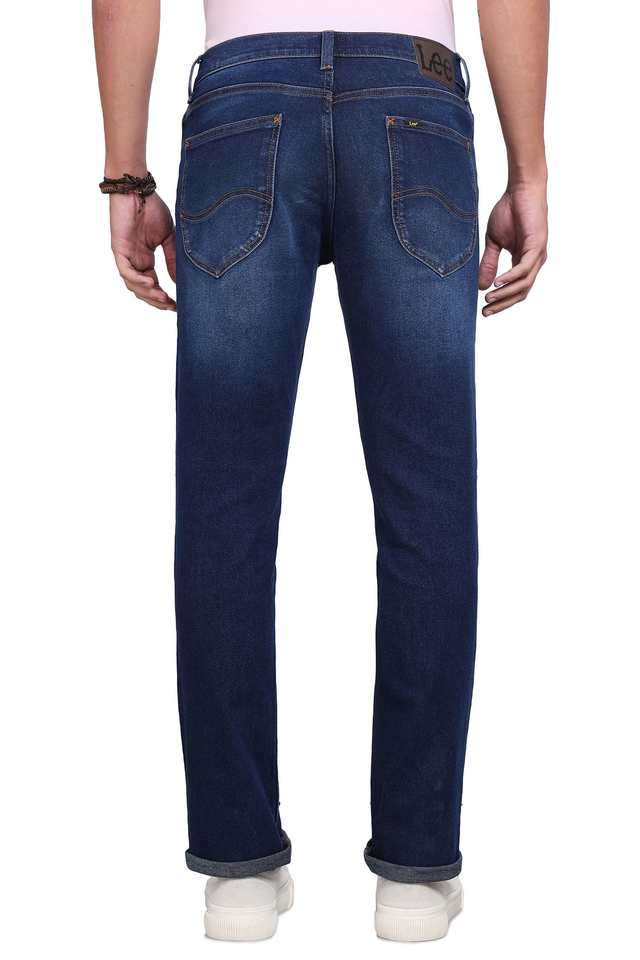 Light-Wash-Cotton-Tapered-Fit-Men-s-Jeans