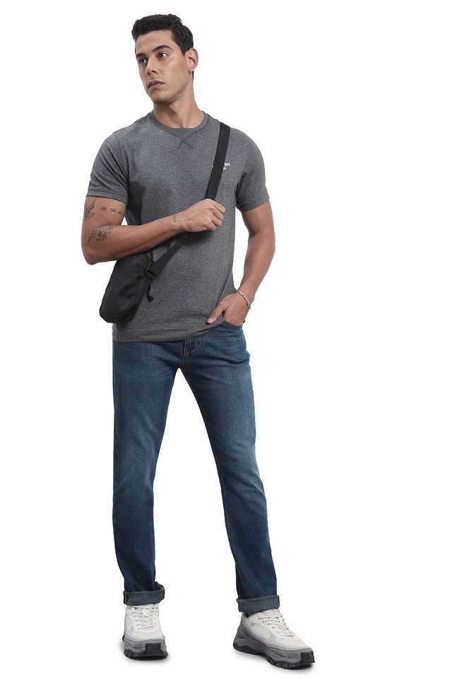 Light-Wash-Cotton-Tapered-Fit-Men-s-Jeans