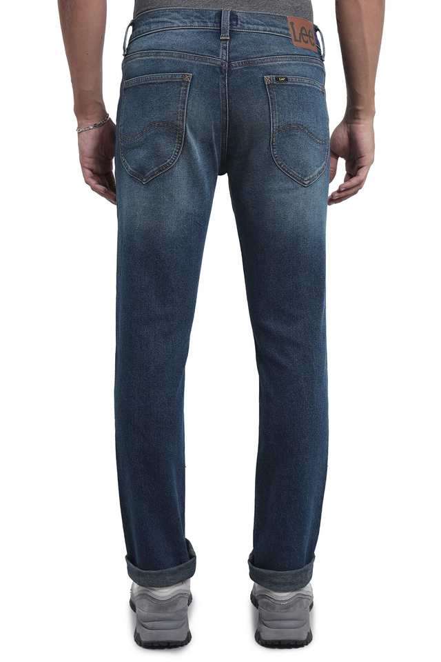 Light-Wash-Cotton-Tapered-Fit-Men-s-Jeans