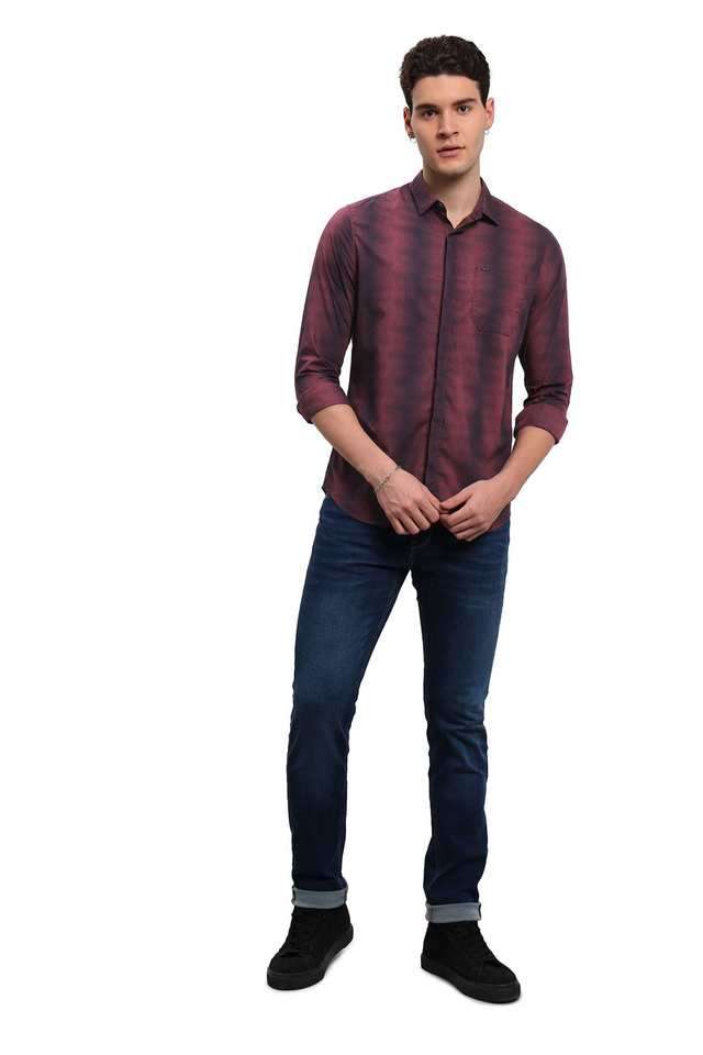 Printed-Cotton-Slim-Fit-Men-s-Casual-Shirt