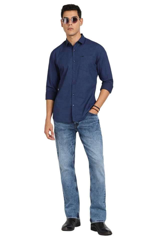 Printed-Cotton-Slim-Fit-Men-s-Casual-Shirt