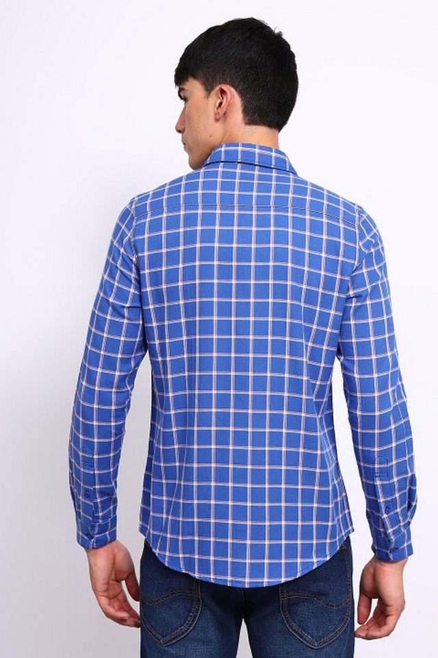 Checks-Cotton-Slim-Fit-Men-s-Casual-Wear-Shirt