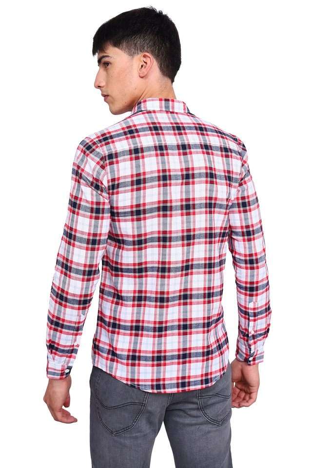 Checks-Cotton-Slim-Fit-Men-s-Casual-Wear-Shirt