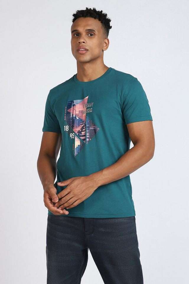 Graphic-Print-Cotton-Slim-Fit-Men-T-Shirt