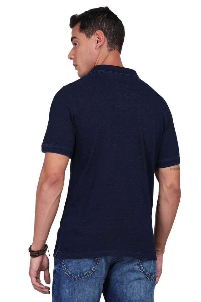 Solid-Cotton-Polo-Men-s-T-Shirt
