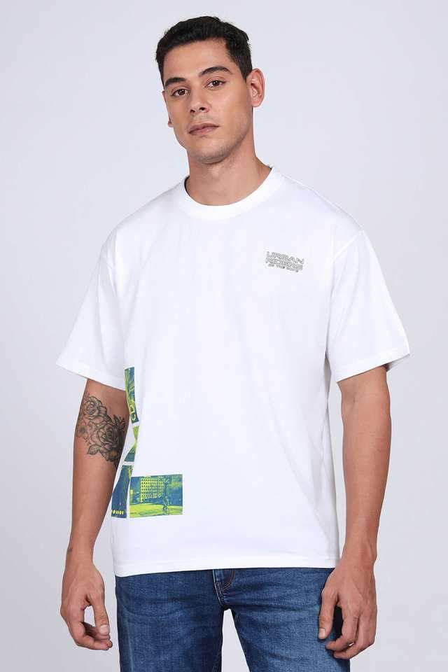 Graphic-Print-Cotton-Regular-Fit-Men-T-Shirt