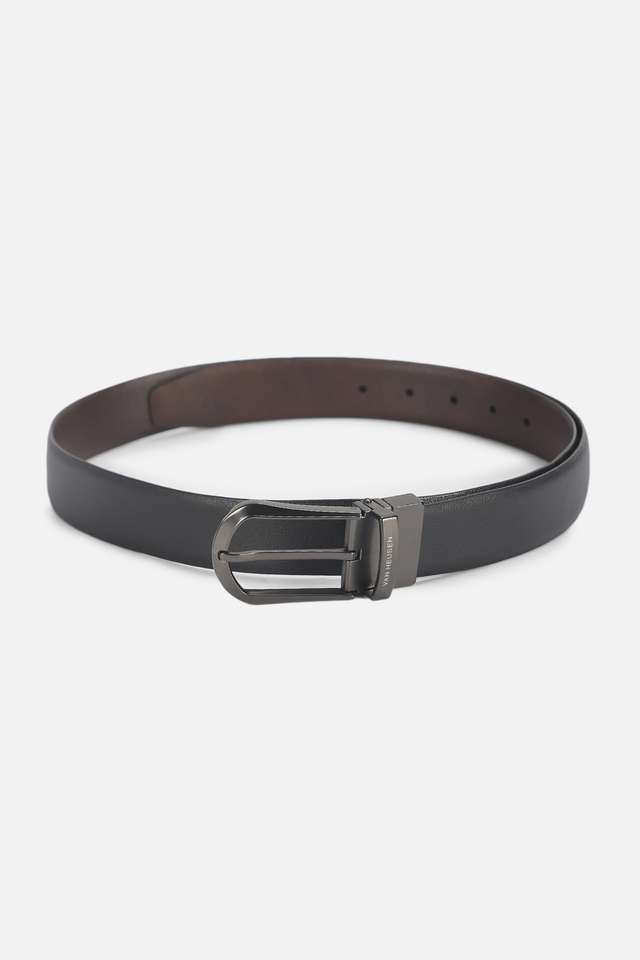 Solid-Leather-Men-s-Casual-Reversible-Belt