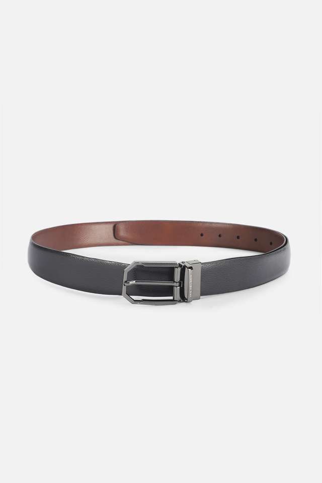 Solid-Leather-Men-s-Casual-Reversible-Belt