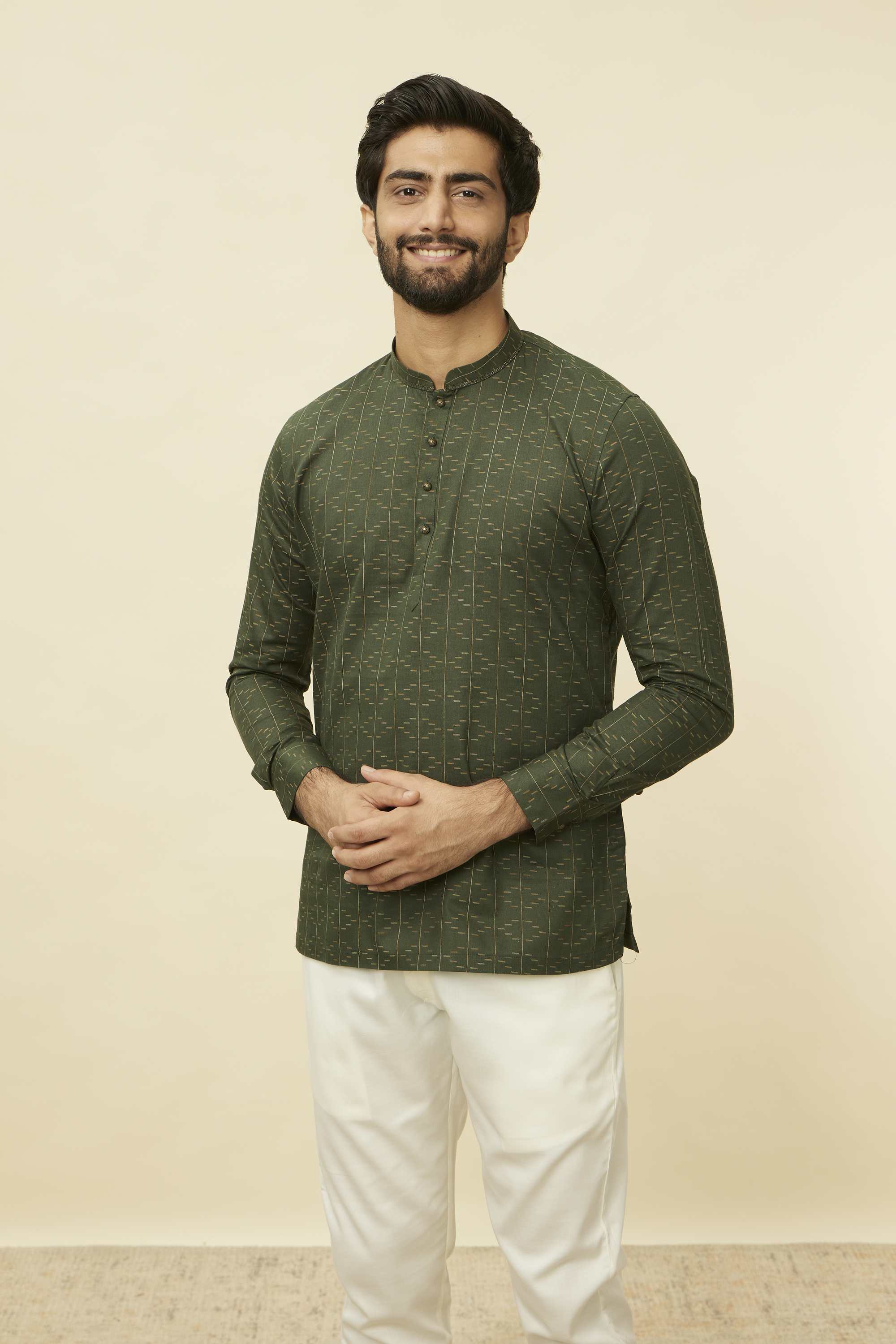 Printed-Cotton-Regular-Fit-Men-Kurta
