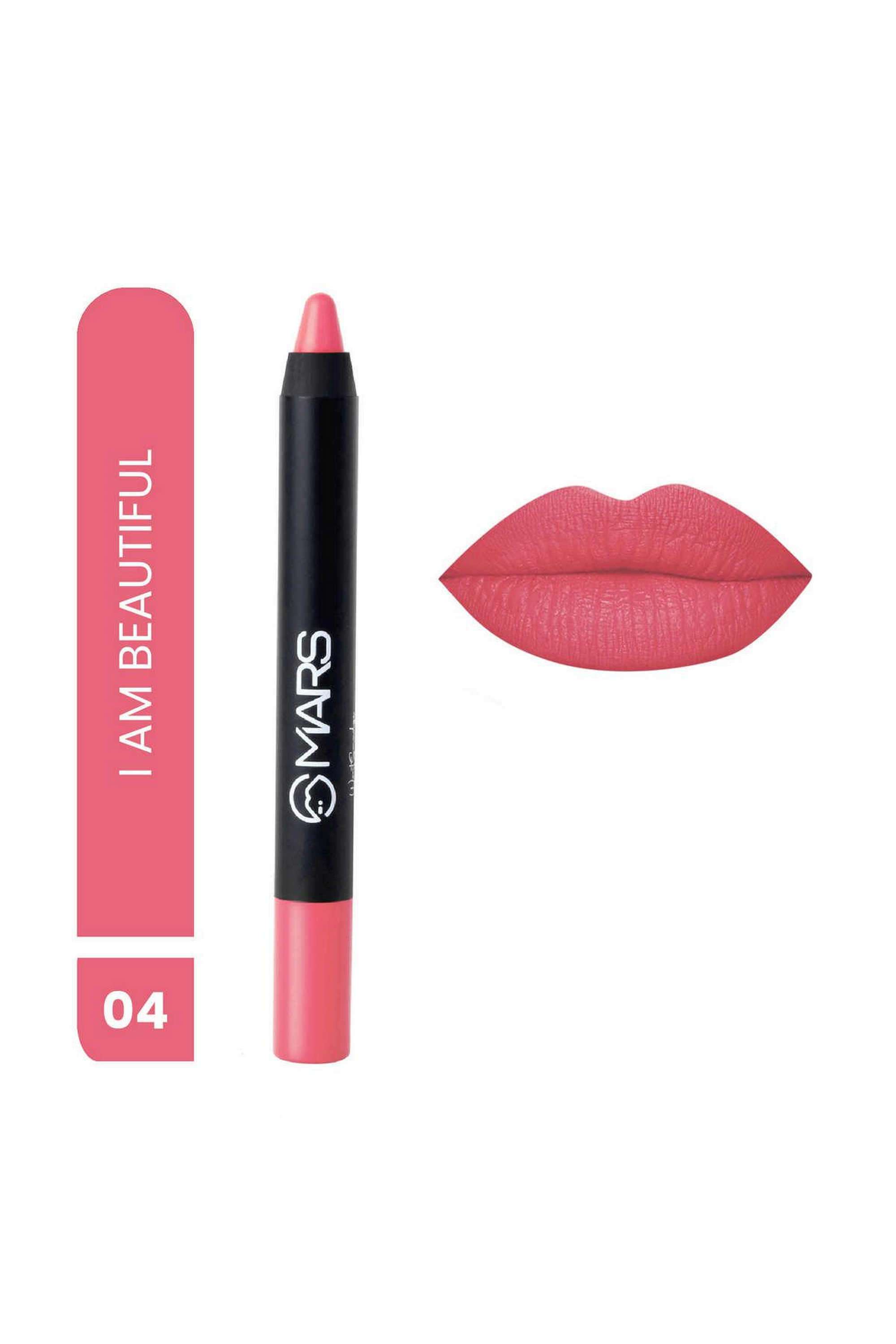 Long-Lasting-Crayon-Lipstick-up-to-12-Hours-Stay---04-I-Am-Beautiful -3.5-gm