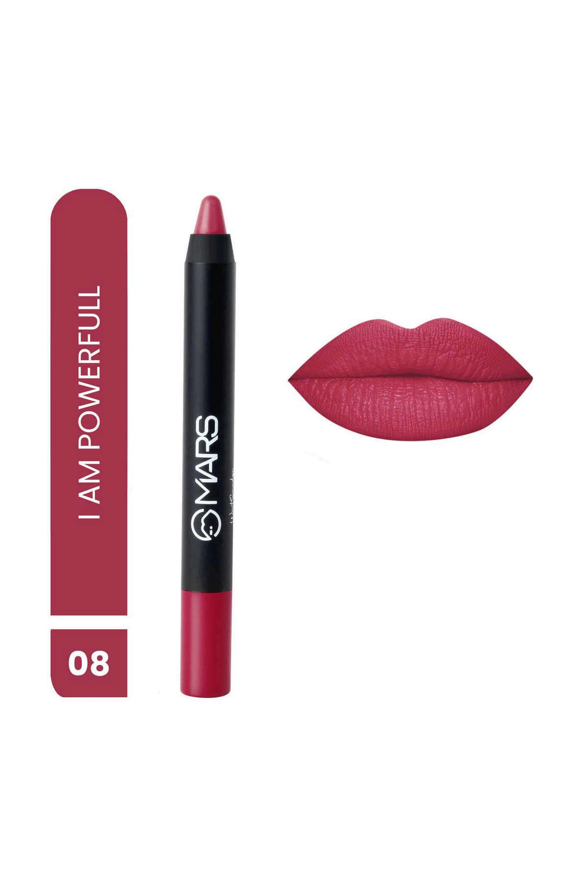 Long-Lasting-Crayon-Lipstick-up-to-12-Hours-Stay---08-I-Am-Powerful -3.5-gm