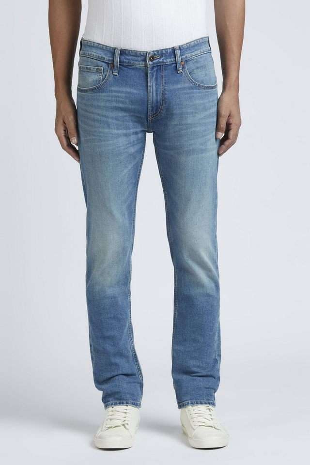 Light-Wash-Polyester-Slim-Fit-Men-Jeans