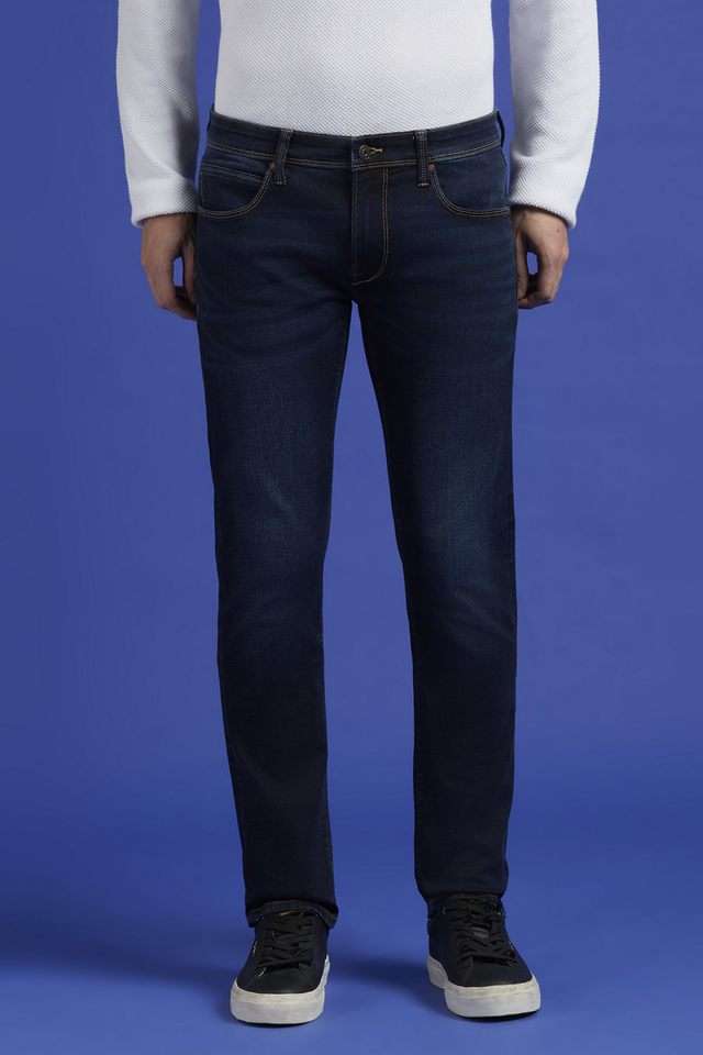 Light-Wash-Cotton-Viscose-Slim-Fit-Men-T-Jeans