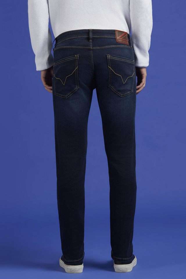 Light-Wash-Cotton-Viscose-Slim-Fit-Men-T-Jeans