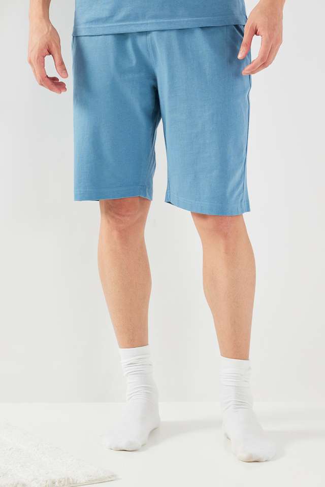 Solid-Cotton-Men-s-Shorts