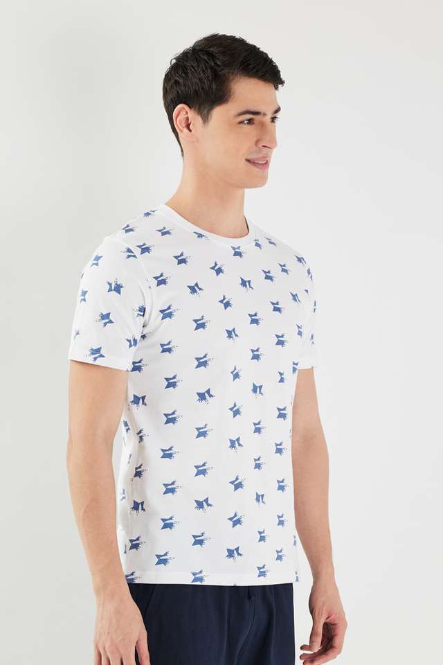 Printed-Cotton-Round-Neck-Men-s-T-Shirt