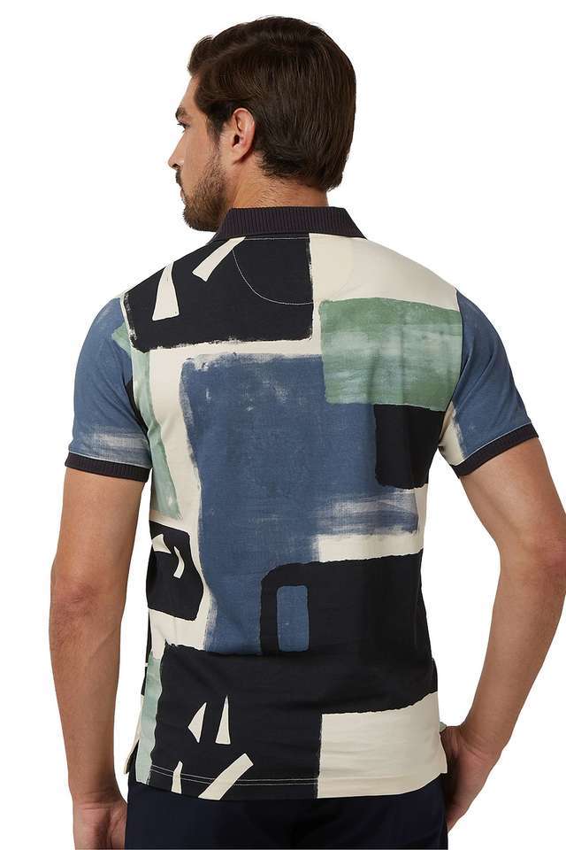 Printed-Cotton-Polo-Men-s-T-Shirt