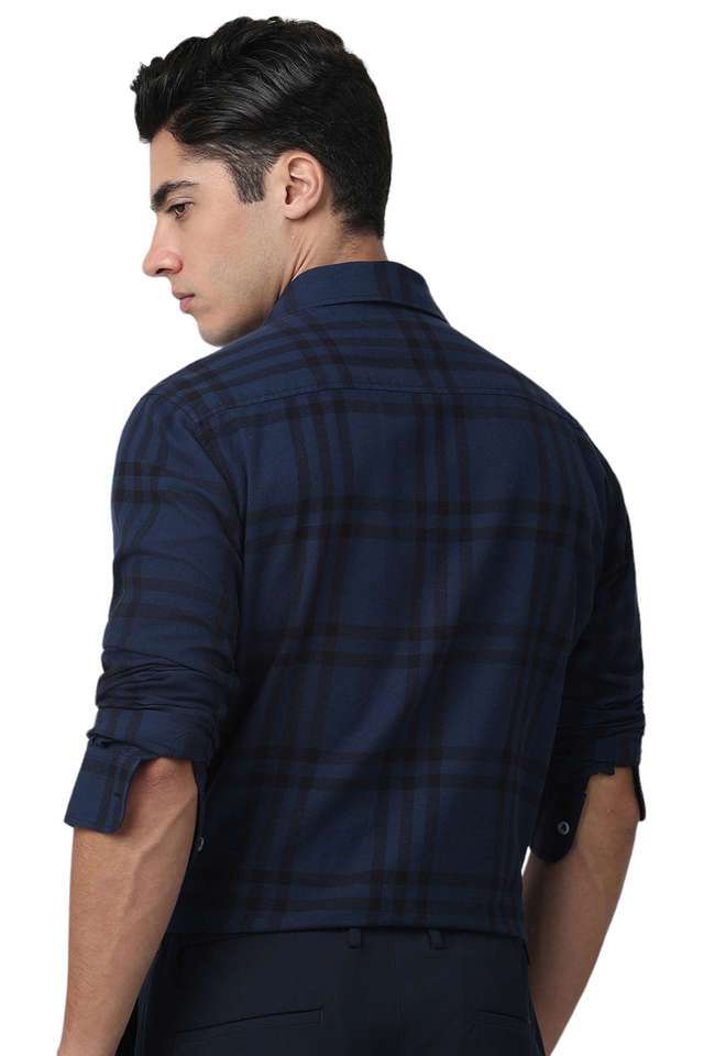 Checks-Cotton-Slim-Fit-Men-s-Casual-Wear-Shirt