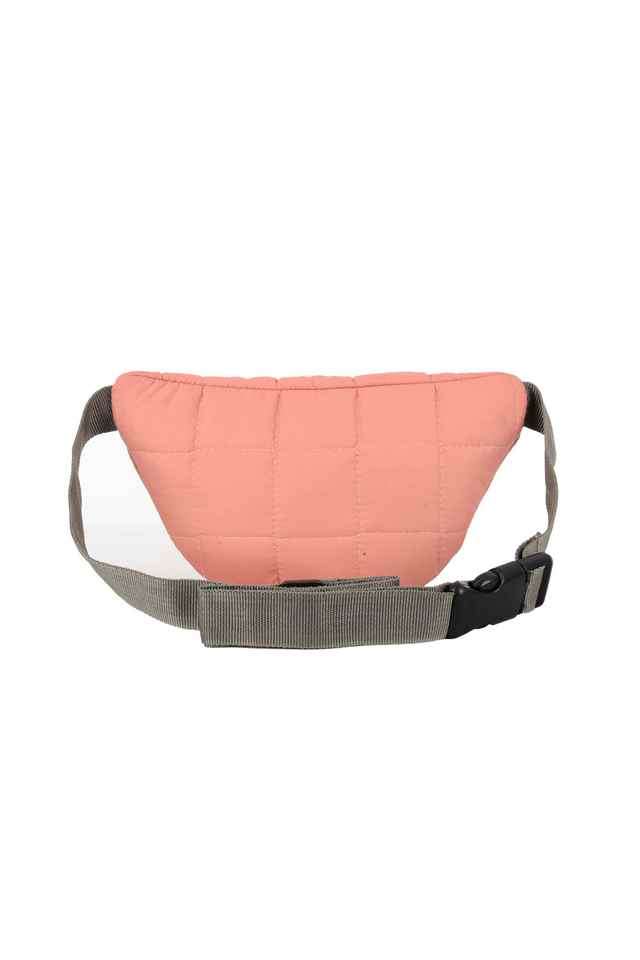 Solid-Nylon-Zipper-Closure-Women-s-Waist-Pouch