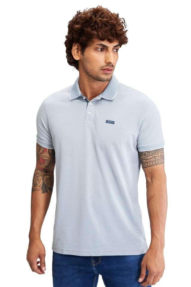 Solid-Cotton-Polo-Men-s-T-Shirt