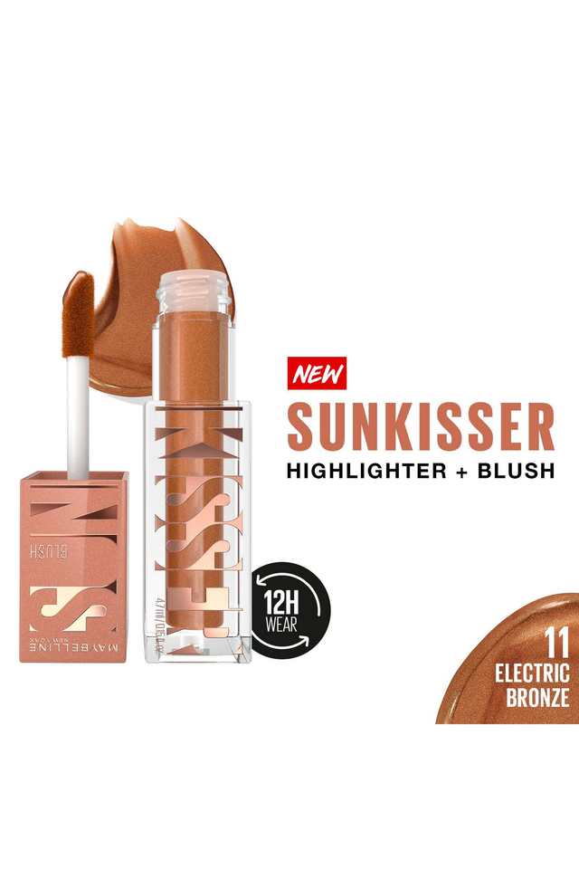 Sunkisser-Highlighter-+-Blush---Uptown-Glow -4.7-gm