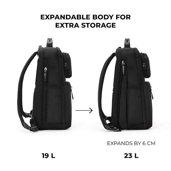 Buy Mokobara Black The Overnighter Backpack - 23L Crypto 2.0