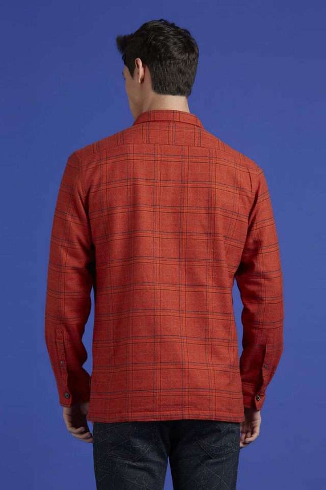 Checks-Cotton-Regular-Fit-Men-s-Casual-Wear-Shirt