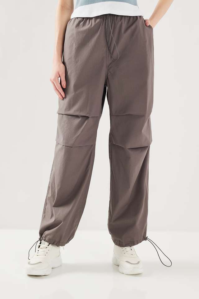 Solid-Full-Length-Cotton-Women-s-Joggers
