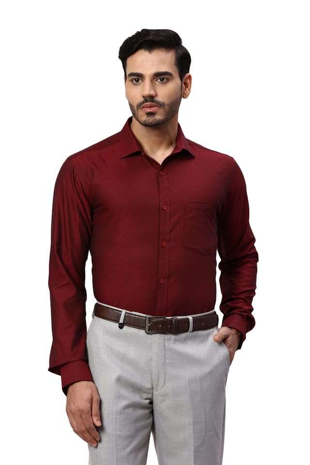 Structured-Cotton-Slim-Fit-Men-s-Formal-Shirt