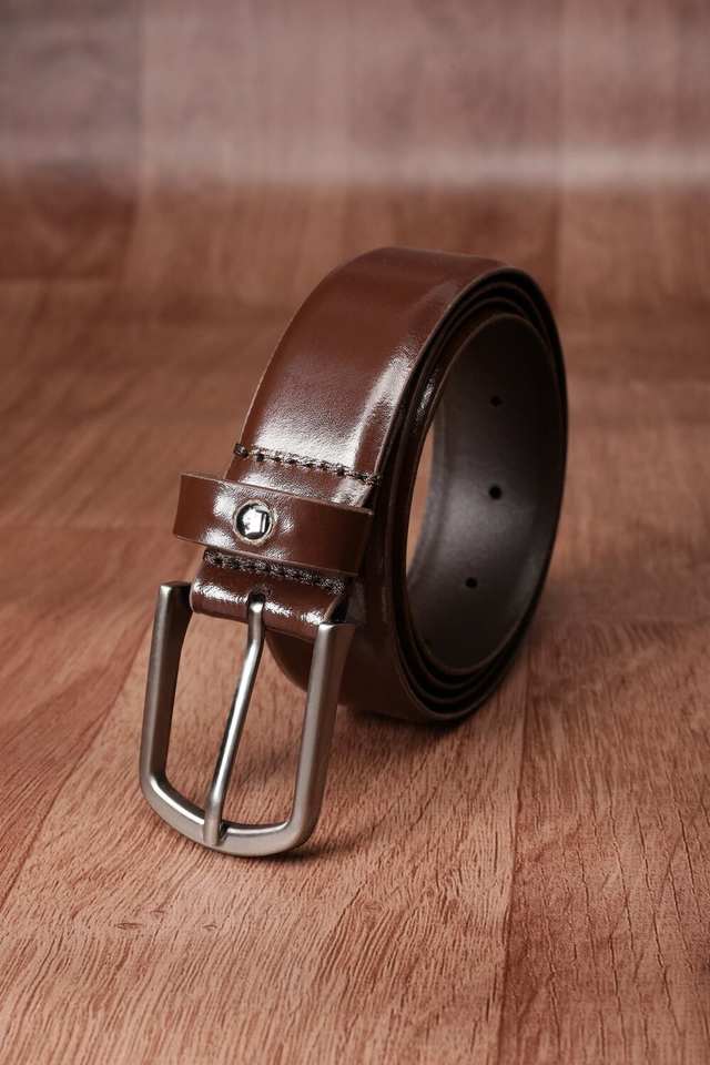 Solid-Leather-Single-Side-Men-s-Formal-Belt