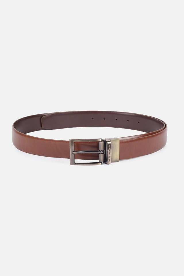 Solid-Leather-Single-Side-Men-s-Formal-Belt