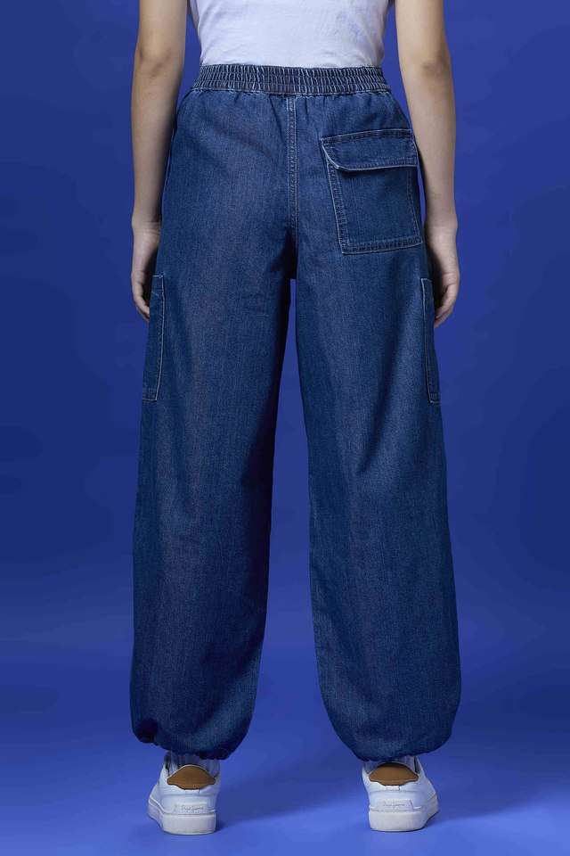 High-Rise-Blended-Fabric-Relaxed-Fit-Women-s-Jeans